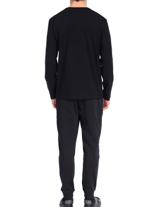 Чёрная футболка BOSS: фото 2 - Invogue